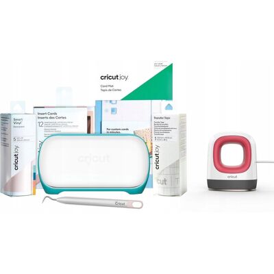 Cricut Joy Plus Starter Pack 2025 Zestaw EasyPress Ploter z akcesoriami Cricut Joy Plus Starter Pack 2025 Zestaw EasyPress Ploter z akcesoriami
