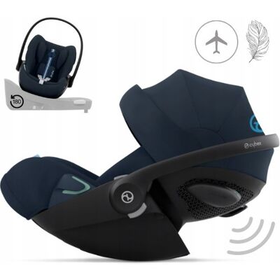 Fotelik samochodowy Ocean Blue Cloud G i-Size - Ergonomiczny i Bezpieczny Fotelik samochodowy Ocean Blue Cloud G i-Size - Ergonomiczny i Bezpieczny