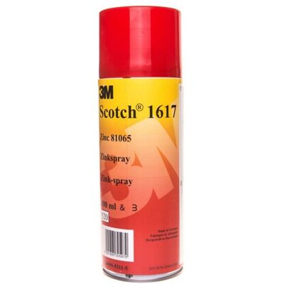 3M Cynk w aerozolu SCOTCH 1617 400ml uszczelniający i ochronny DE999953115/7000063483 3M Cynk w aerozolu SCOTCH 1617 400ml uszczelniający i ochronny DE999953115/7000063483
