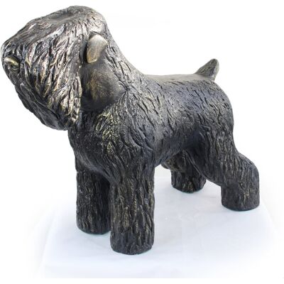 Czarny terier rosyjski, Russian Black Terrier - statuetka psa w naturalnym rozmiarze, figura w skali 1:1, posąg do ogrodu marki Art-Dog Czarny terier rosyjski, Russian Black Terrier - statuetka psa w naturalnym rozmiarze, figura w skali 1:1, posąg do ogrodu marki Art-Dog