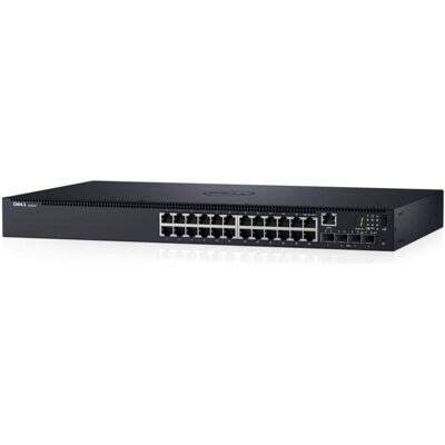 Dell N1524P PoE+ 24x1Gb 4x 10GbE SFP+ Dell N1524P PoE+ 24x1Gb 4x 10GbE SFP+