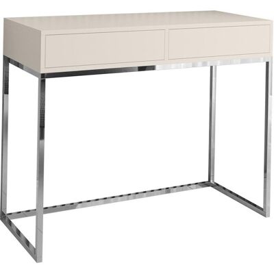 Bettso Designerska toaletka 100 CUBIC na chromowanym stelażu z eleganckim kaszmirowym blatem Bettso Designerska toaletka 100 CUBIC na chromowanym stelażu z eleganckim kaszmirowym blatem