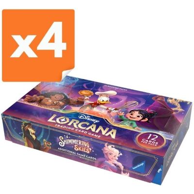 Ravensburger Disney Lorcana (Set05) (4szt) Case (4x24boostery) Ravensburger Disney Lorcana (Set05) (4szt) Case (4x24boostery)