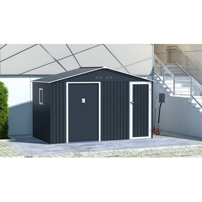 Inny producent Domek Gospodarczy Falcon 340X194Cm Cold Grey - Hardmaister Inny producent Domek Gospodarczy Falcon 340X194Cm Cold Grey - Hardmaister