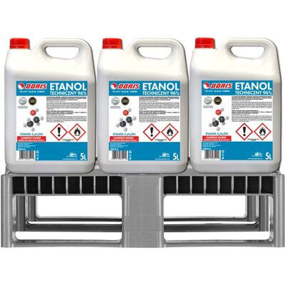 brak danych DORIS Etanol techniczny 96% 100L Zestaw 20szt x 5L brak danych DORIS Etanol techniczny 96% 100L Zestaw 20szt x 5L