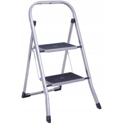 ABC Drabina 2-Stopniowa Składana Stalowa 50cm ABC Drabina 2-Stopniowa Składana Stalowa 50cm