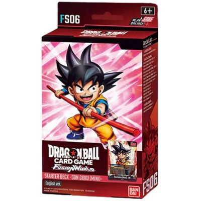 Dragon Ball Super Card Game: Fusion World - FS06 Son Goku Mini - Starter Deck - Talia Startowa Dragon Ball Super Card Game: Fusion World - FS06 Son Goku Mini - Starter Deck - Talia Startowa