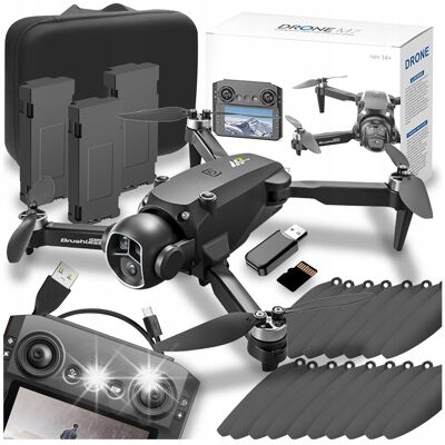 Inny producent DRON KONTROLER LCD 2 kamery ZABAWKA 136G WiFi 3x AKU 350m BEZSZCZOTKOWY Inny producent DRON KONTROLER LCD 2 kamery ZABAWKA 136G WiFi 3x AKU 350m BEZSZCZOTKOWY