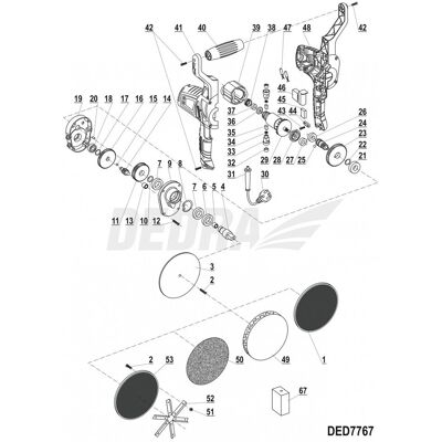 DEDRA Element Zdzierający DEDRA Element Zdzierający