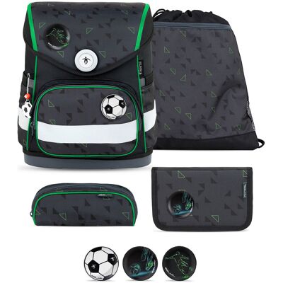 Ergonomiczny zestaw szkolny Belmil Compact „Striker X” dla chłopców – 5 części Ergonomiczny zestaw szkolny Belmil Compact „Striker X” dla chłopców – 5 części
