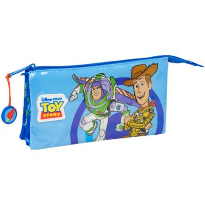 Safta Etui na przybory szkolne Toy Story Good Vibes z trzema komorami Safta Etui na przybory szkolne Toy Story Good Vibes z trzema komorami
