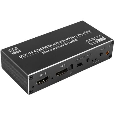 Spacetronik Extractor 2x HDMI-HDMI + Audio ARC 4K SPH-SAE07-Extractor 2x HDMI-HDMI + Audio ARC 4K SPH-SAE07 Spacetronik Extractor 2x HDMI-HDMI + Audio ARC 4K SPH-SAE07-Extractor 2x HDMI-HDMI + Audio ARC 4K SPH-SAE07