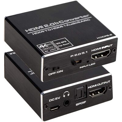 Spacetronik Extractor HDMI-HDMI + Audio SPDIF ARC SPH-AE06 Spacetronik Extractor HDMI-HDMI + Audio SPDIF ARC SPH-AE06