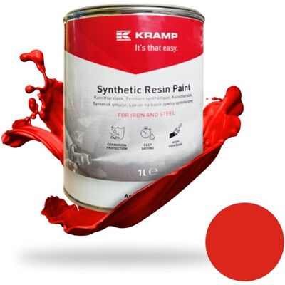 kRAMP Farba lakier do metalu CZERWONA ZETOR od 2002r 1L kRAMP Farba lakier do metalu CZERWONA ZETOR od 2002r 1L