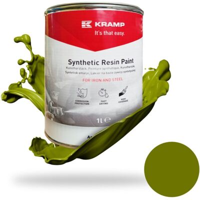 kRAMP Farba lakier do metalu ZIELONA BERGMANN do 1995 1L kRAMP Farba lakier do metalu ZIELONA BERGMANN do 1995 1L