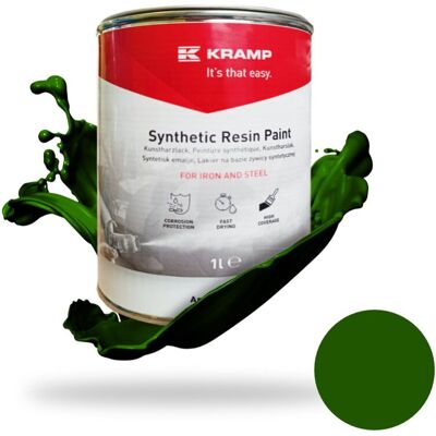 kRAMP Farba lakier do metalu ZIELONA KRONE do 1990r 1L kRAMP Farba lakier do metalu ZIELONA KRONE do 1990r 1L