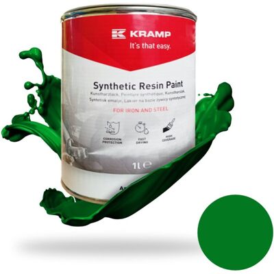 kRAMP Farba lakier do metalu ZIELONA REISCH od 1989r 1L kRAMP Farba lakier do metalu ZIELONA REISCH od 1989r 1L