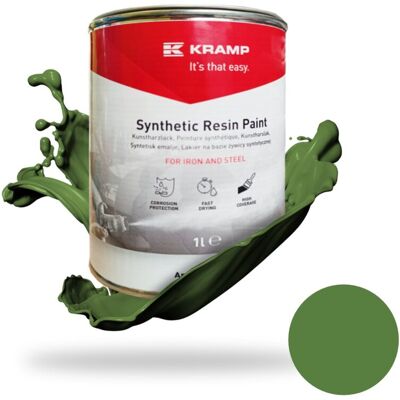 kRAMP Farba lakier do metalu ZIELONA ZIELONY RAL6017 1L kRAMP Farba lakier do metalu ZIELONA ZIELONY RAL6017 1L