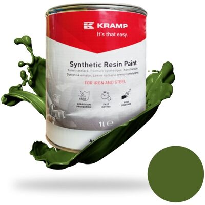 kRAMP Farba lakier do metalu ZIELONY ZIELONA EBERHART 1L kRAMP Farba lakier do metalu ZIELONY ZIELONA EBERHART 1L