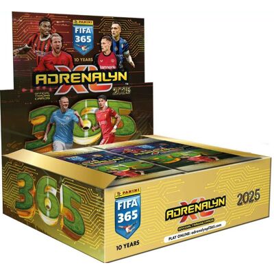 FIFA 365 2025 BOX 24 SASZETKI 144 KART PIŁKARSKICH PANINI FIFA 365 2025 BOX 24 SASZETKI 144 KART PIŁKARSKICH PANINI