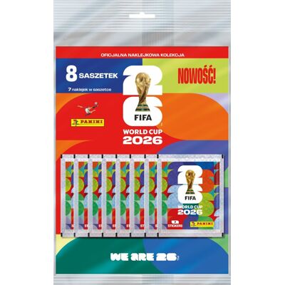 Panini Fifa World Cup 2026 Multipack Naklejkowa Kolekcja Panini Fifa World Cup 2026 Multipack Naklejkowa Kolekcja