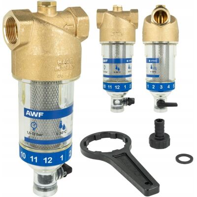 FILTR DO WODY Z PŁUKANIEM WSTECZNYM GW 3/4'' DN20 AFRISO OCHRONA INSTALACJI FILTR DO WODY Z PŁUKANIEM WSTECZNYM GW 3/4'' DN20 AFRISO OCHRONA INSTALACJI