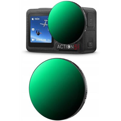 Filtr Pełny Szary Typ Fader Regulowany Nd32-512 Dji - Osmo Action 3 4 5 Pro / Kf01.2753 Filtr Pełny Szary Typ Fader Regulowany Nd32-512 Dji - Osmo Action 3 4 5 Pro / Kf01.2753