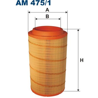 FILTRON AM 475/1 Filtr powietrza - Cartouche filtrante FILTRON AM 475/1 Filtr powietrza - Cartouche filtrante