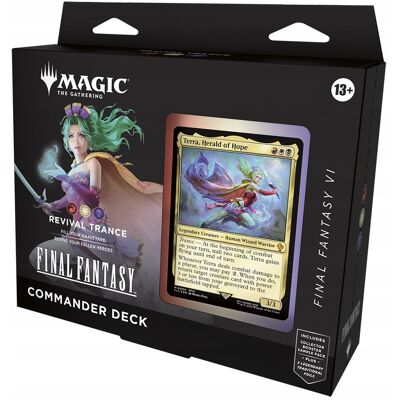 Magic: The Gathering Final Fantasy Commander Deck - Set Of 4 Magic: The Gathering Final Fantasy Commander Deck - Set Of 4