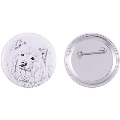 Fiński lapphund, Finnish Lapphund - przypinka z twoim psem, dodaj własne foto, marka Art-Dog Fiński lapphund, Finnish Lapphund - przypinka z twoim psem, dodaj własne foto, marka Art-Dog
