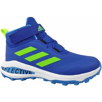 adidas Kids Fortarun All Terrain Cloudfoam Sport Buty - Niebieskie adidas Kids Fortarun All Terrain Cloudfoam Sport Buty - Niebieskie