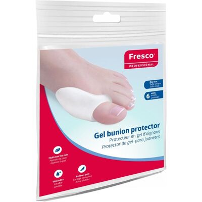 Fresco Pure Gel Bunion Żelowy Ochraniacz Na Haluksy Roz. Uniwersalny 6 Szt. Fresco Pure Gel Bunion Żelowy Ochraniacz Na Haluksy Roz. Uniwersalny 6 Szt.