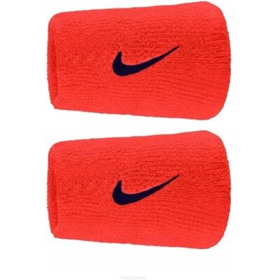 Frotki tenisowe Nike Swoosh Double-Wide pomarańczowe Frotki tenisowe Nike Swoosh Double-Wide pomarańczowe