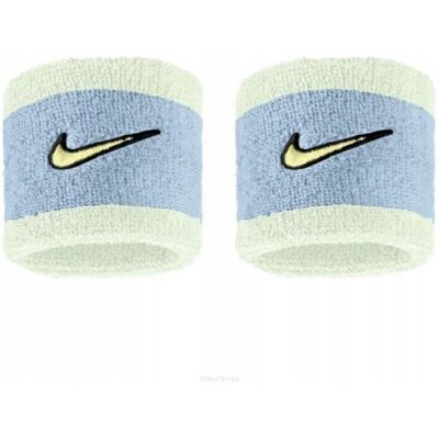 Frotki tenisowe Nike Swoosh Wristbands fioletowe Frotki tenisowe Nike Swoosh Wristbands fioletowe
