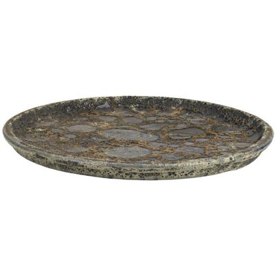 Belldeco Garden old Talerz ozdobny black 40 cm Belldeco Garden old Talerz ozdobny black 40 cm