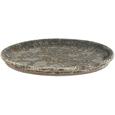 Belldeco Garden old Talerz ozdobny black 45 cm Belldeco Garden old Talerz ozdobny black 45 cm