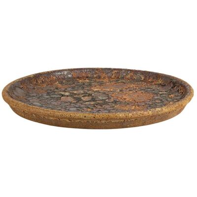 Belldeco Garden old Talerz ozdobny rust 45 cm Belldeco Garden old Talerz ozdobny rust 45 cm