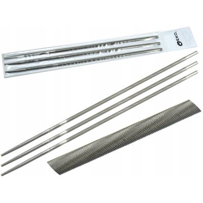 Geko Pilnik Okrągły 200mm X 4mm Ostrzałka Do Ostrzenia Łańcucha 1/4' G74092 Geko Pilnik Okrągły 200mm X 4mm Ostrzałka Do Ostrzenia Łańcucha 1/4' G74092