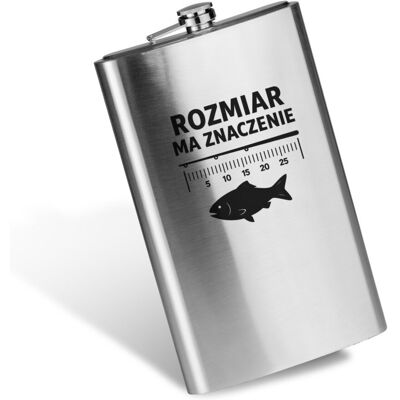 Froster Gigantyczna Piersiówka dla Wędkarza - Rozmiar ma znaczenie Froster Gigantyczna Piersiówka dla Wędkarza - Rozmiar ma znaczenie