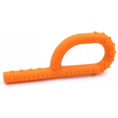 Ark Therapeutic Gryzak Logopedyczny Ark Grabber TUBE z Wypustkami Pomarańczowy XXT Ark Therapeutic Gryzak Logopedyczny Ark Grabber TUBE z Wypustkami Pomarańczowy XXT