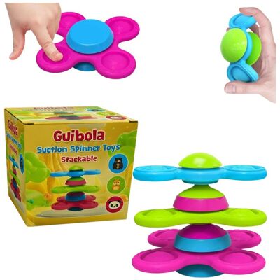 ABC Gryzak spinner z przyssawką zabawka podróżna do samolotu samochodu NIEMOWLE ABC Gryzak spinner z przyssawką zabawka podróżna do samolotu samochodu NIEMOWLE