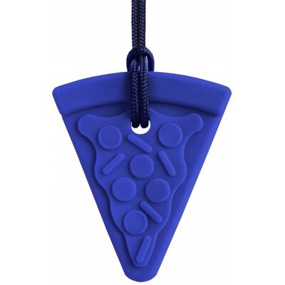 Ark Therapeutic Gryzak Terapeutyczny ARK Wisiorek Pizza Granatowy BM Ark Therapeutic Gryzak Terapeutyczny ARK Wisiorek Pizza Granatowy BM