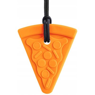 Ark Therapeutic Gryzak Terapeutyczny ARK Wisiorek Pizza Pomarańczowy XXT Ark Therapeutic Gryzak Terapeutyczny ARK Wisiorek Pizza Pomarańczowy XXT
