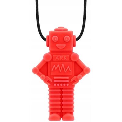 Ark Therapeutic Gryzak Terapeutyczny ARK Wisiorek Robot Czerwony Ark Therapeutic Gryzak Terapeutyczny ARK Wisiorek Robot Czerwony
