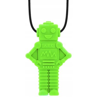 Ark Therapeutic Gryzak Terapeutyczny ARK Wisiorek Robot Zielony XT Ark Therapeutic Gryzak Terapeutyczny ARK Wisiorek Robot Zielony XT