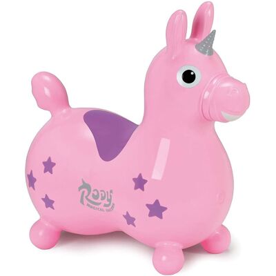 Gymnic Rody różowy magiczny skaczący jednorożec - Zabawka Gymnic Rody różowy magiczny skaczący jednorożec - Zabawka