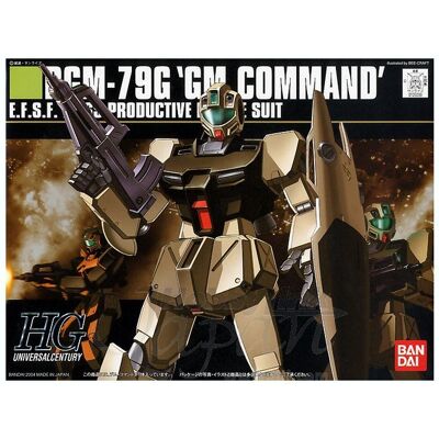 Bandai Gundam HGUC 1/144 RGM-79G GM Command Bandai Gundam HGUC 1/144 RGM-79G GM Command