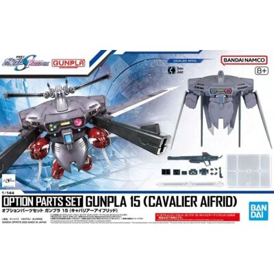 Bandai gundam - option parts set gunpla 15 (cavalier aifrid) - model kit Bandai gundam - option parts set gunpla 15 (cavalier aifrid) - model kit