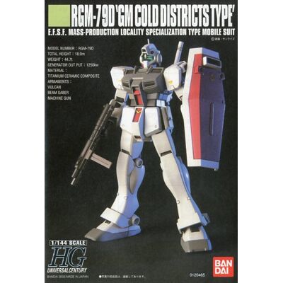 Bandai HGUC 1/144 RGM-79D GM Cold Dis Bandai HGUC 1/144 RGM-79D GM Cold Dis