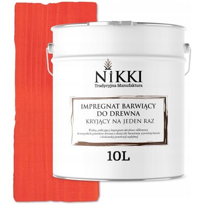 Inny producent IMPREGNAT DO DREWNA EXTRA LAZURA BARWIĄCY OCHRONNY NA RAZ MARCHEWKOWY 10L Inny producent IMPREGNAT DO DREWNA EXTRA LAZURA BARWIĄCY OCHRONNY NA RAZ MARCHEWKOWY 10L